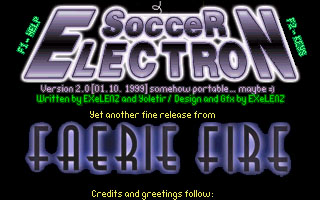 Electron Soccer screenshot